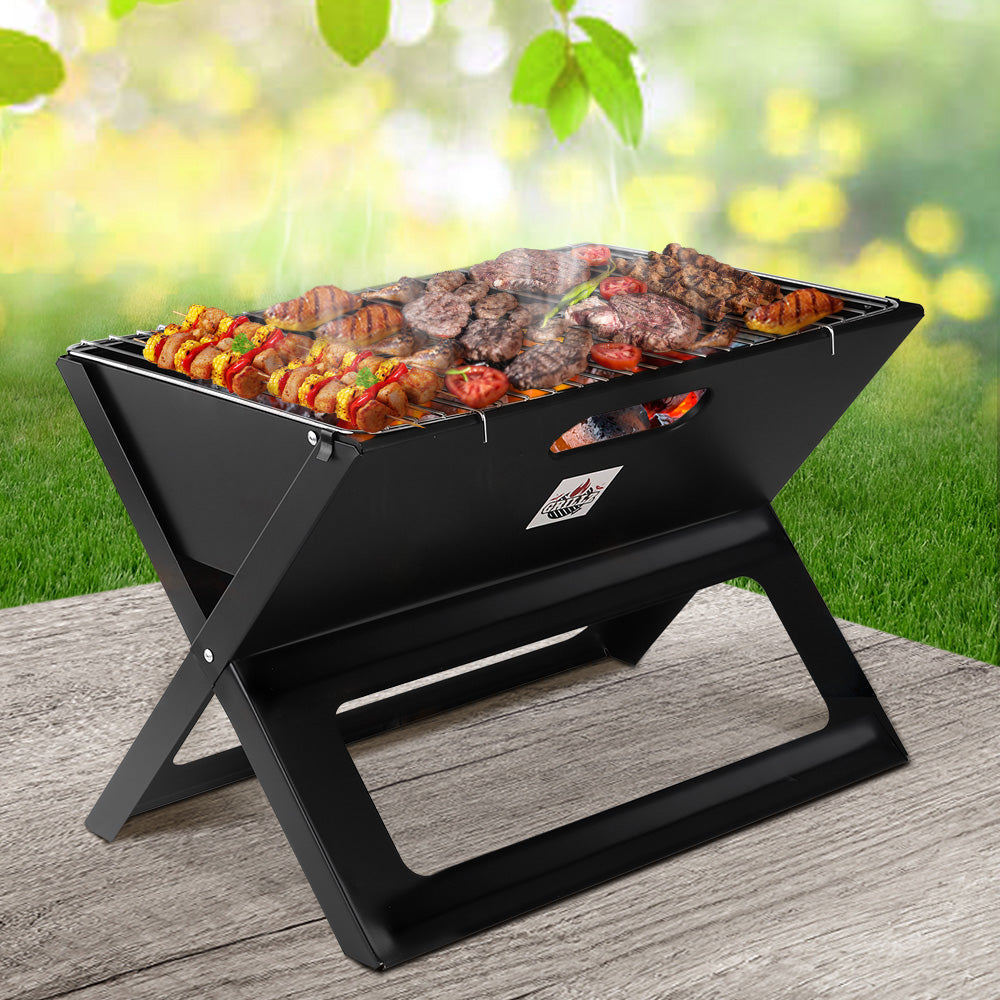 Grillz Portable Folding Charcoal BBQ