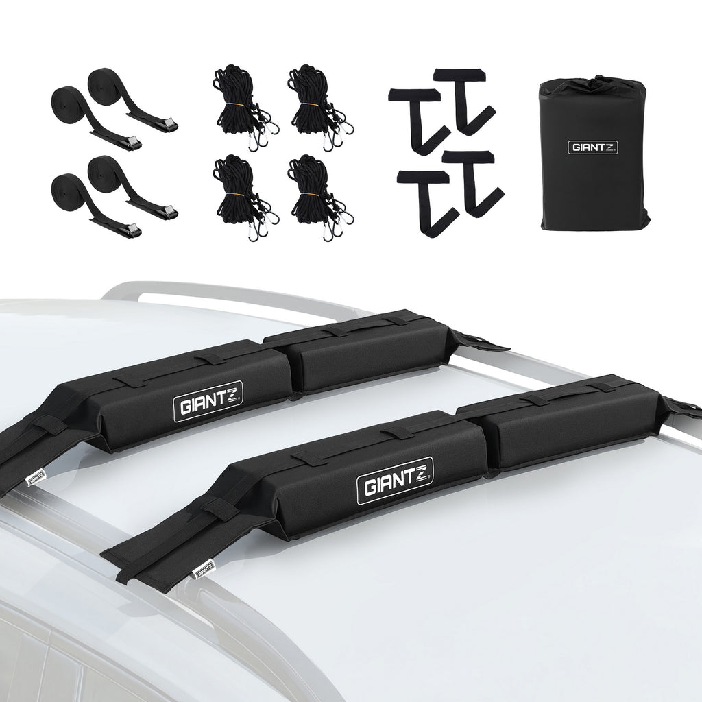 GIANTZ Universal Soft Roof Rack Pads – 80kg