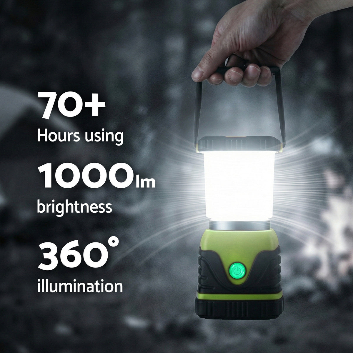 Weisshorn 1000LM LED Camping Lanterns – 2 Pack