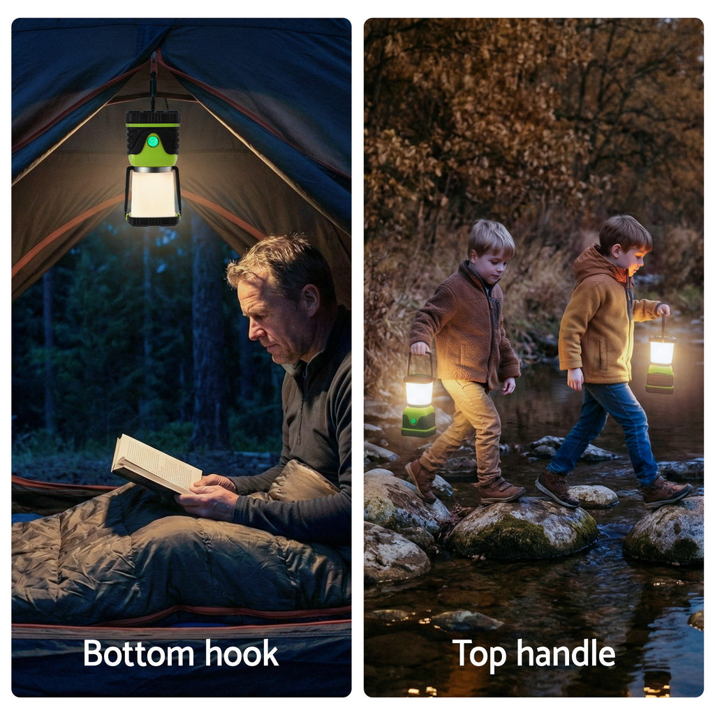Weisshorn 1000LM LED Camping Lanterns – 2 Pack