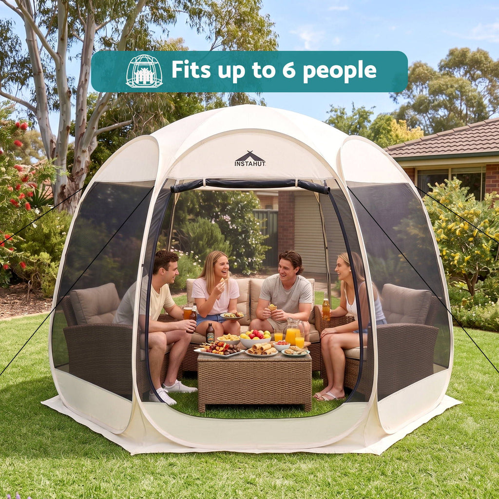 Instahut Pop-Up Screen House – 6 Sided