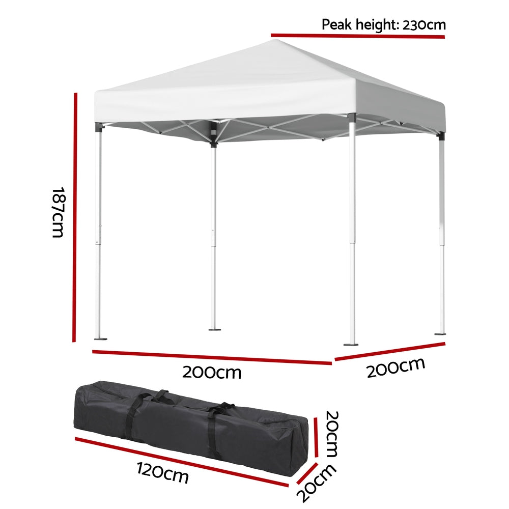 Instahut 2 x 2m Gazebo – White
