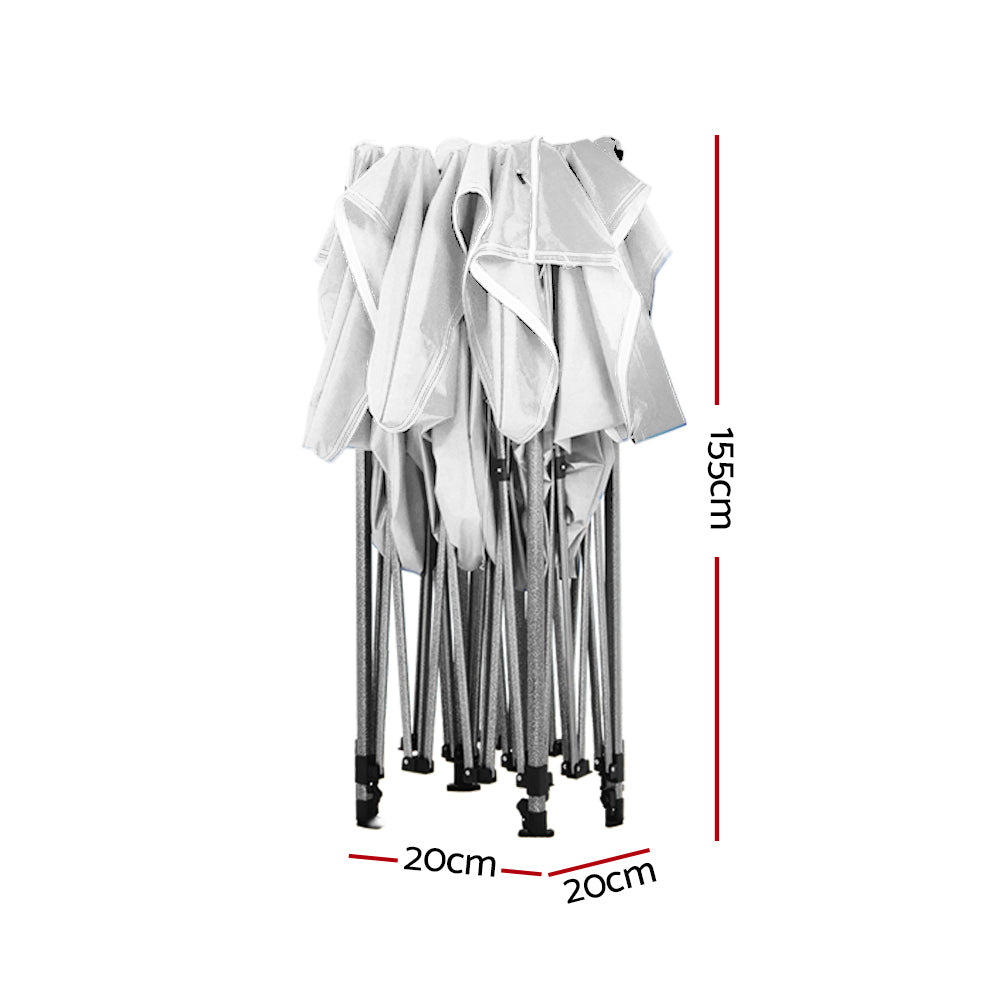 Instahut 3 x 3m Pop-Up Gazebo – 500D