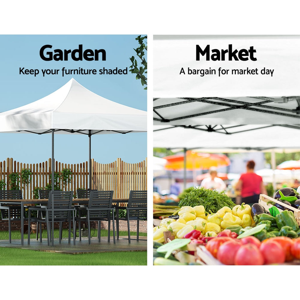 Instahut 3 x 3m Pop-Up Gazebo – 500D