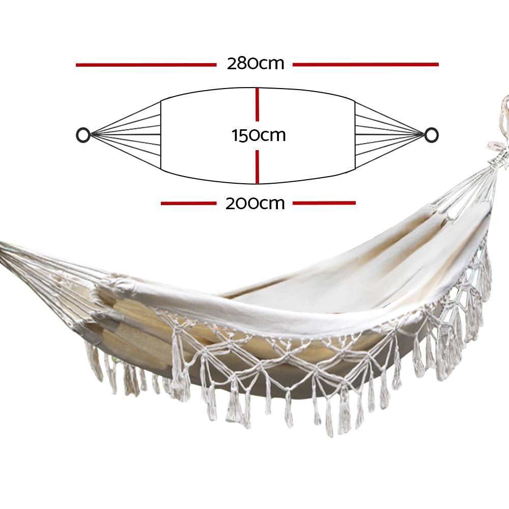 Gardeon Tassel Hammock Bed