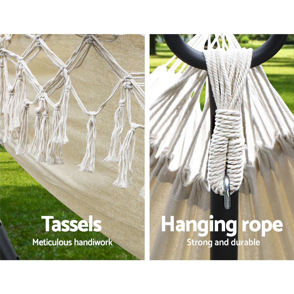 Gardeon Tassel Hammock Bed