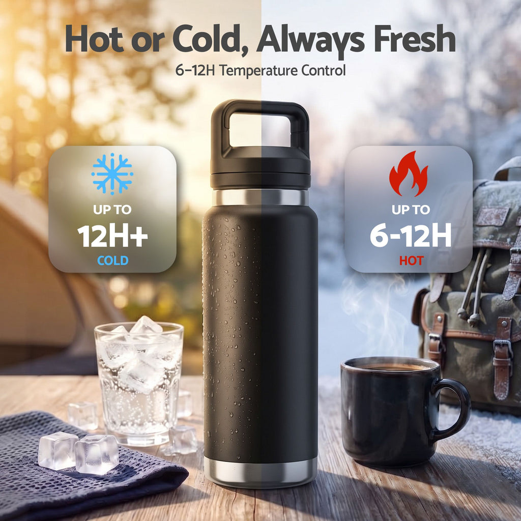 Everfit 750ml Insulated Stainless Steel Water Bottle