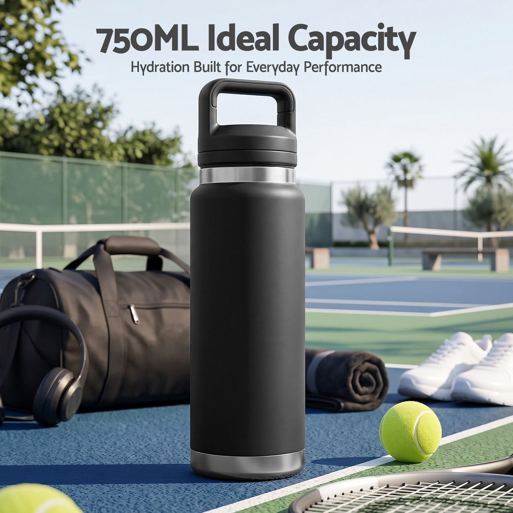 Everfit 750ml Insulated Stainless Steel Water Bottle