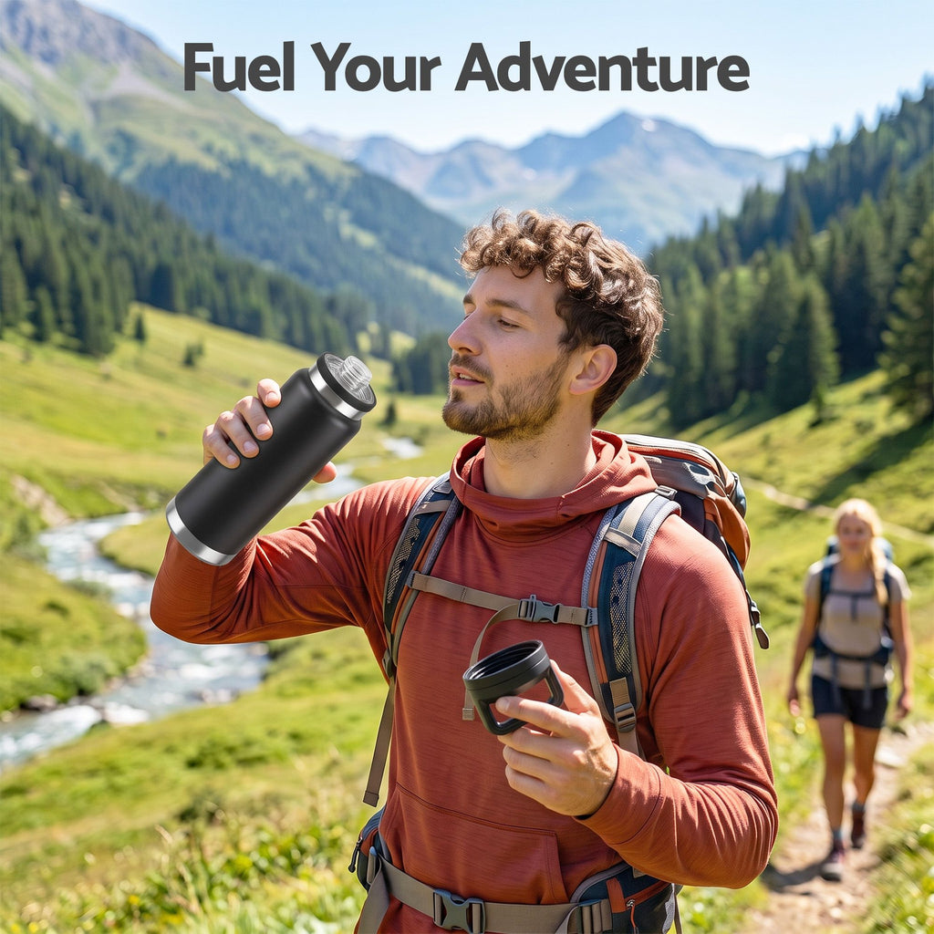 Everfit 750ml Insulated Stainless Steel Water Bottle