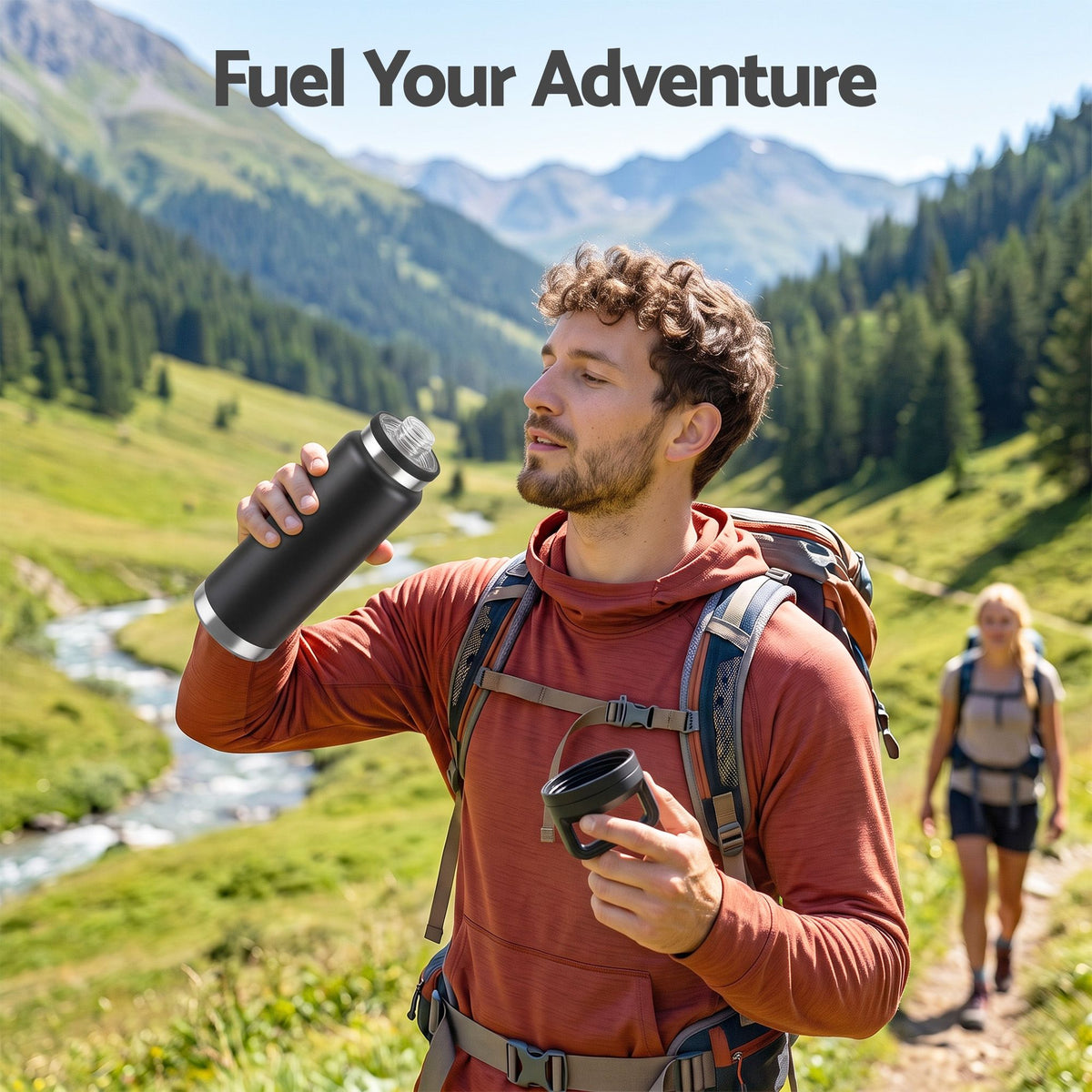Everfit 750ml Insulated Stainless Steel Water Bottle