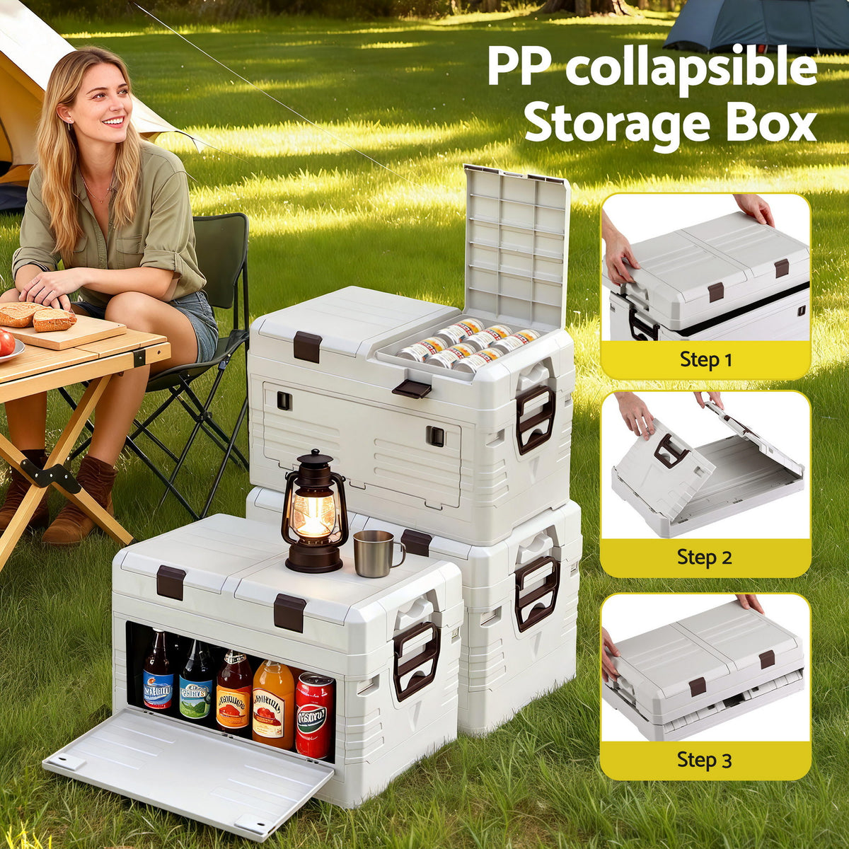 Gardeon 40L Collapsible Storage Box