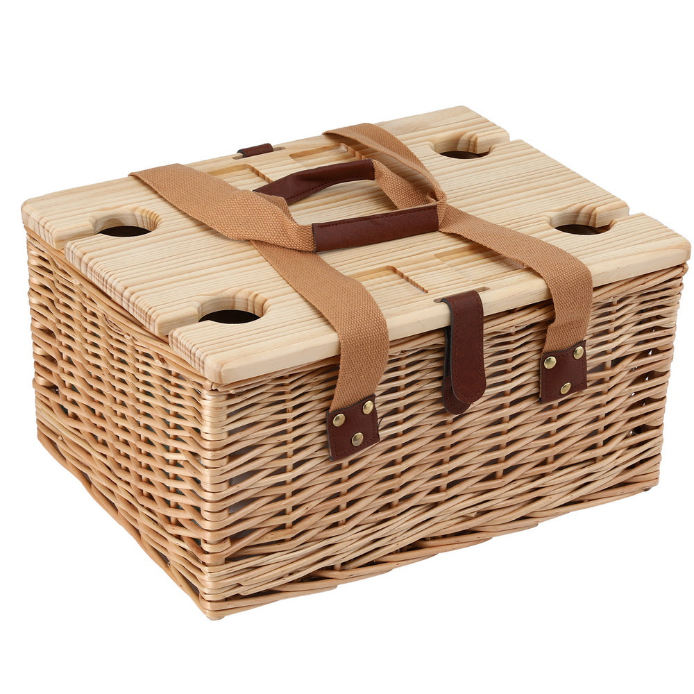 Alfresco 4-Person Picnic Basket Set