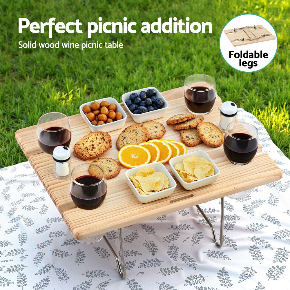 Alfresco 4-Person Picnic Basket Set
