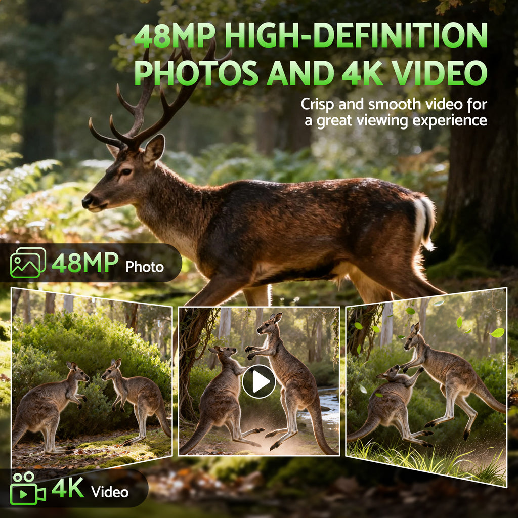 UL-TECH 4K WiFi Trail Camera – Camo