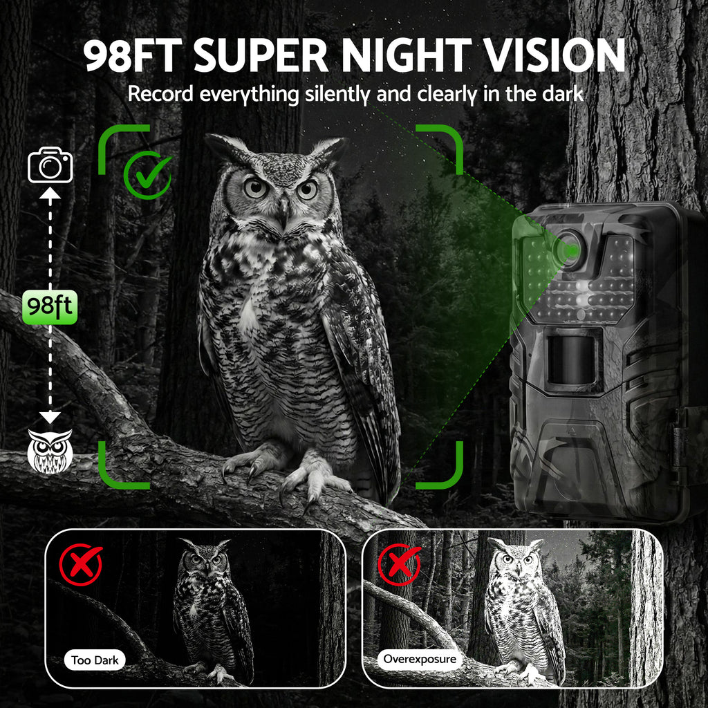 UL-TECH 4K WiFi Trail Camera – Camo