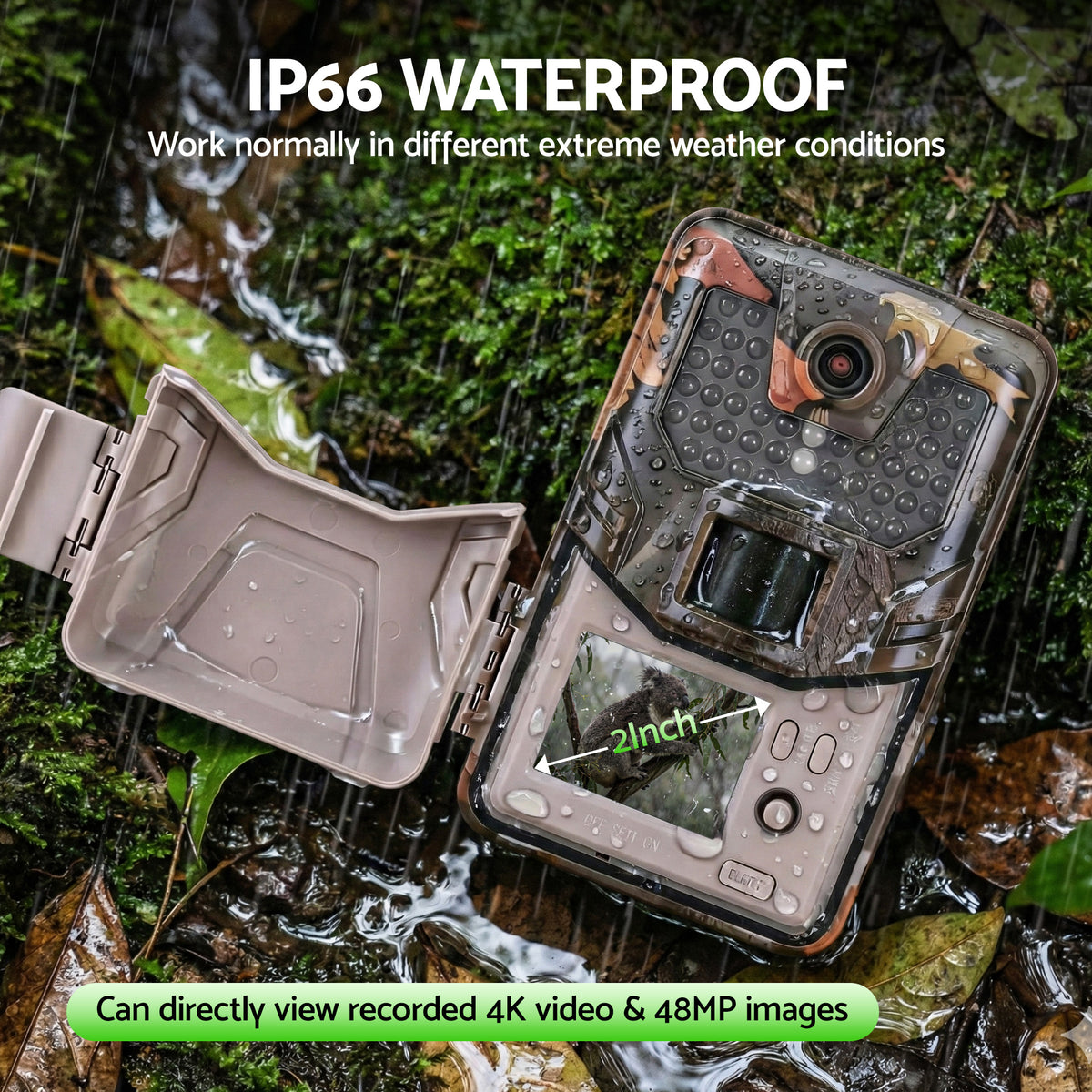 UL-TECH 4K WiFi Trail Camera – Camo