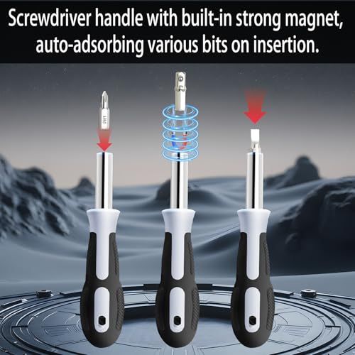 2-in-1 LED Lantern with 15-Piece Tool Kit