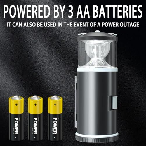 2-in-1 LED Lantern with 15-Piece Tool Kit