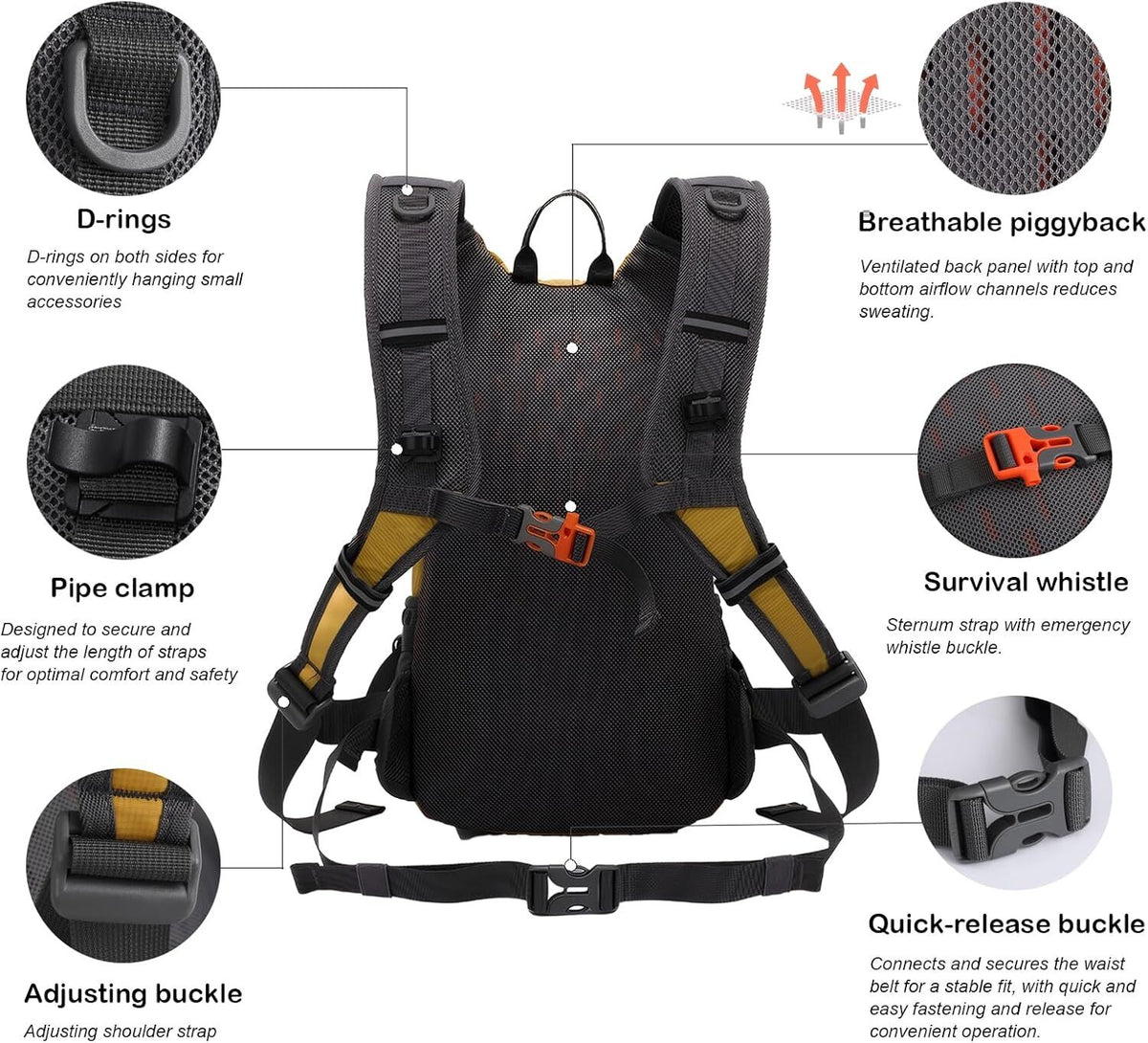 Small Lightweight Waterproof Daypack