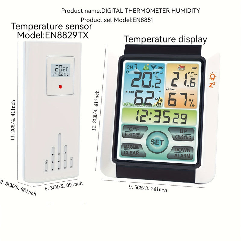 Wireless Weather Station with Outdoor Sensor