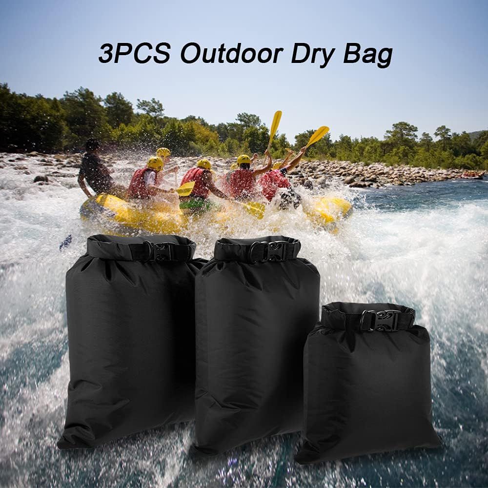 Waterproof Dry Bag Set – 5 Pack
