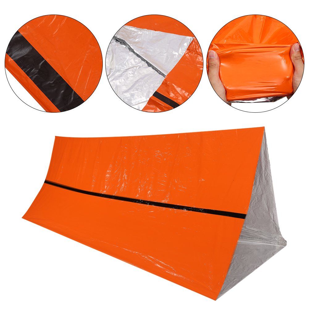 2-Person Emergency Tube Tent Survival Shelter