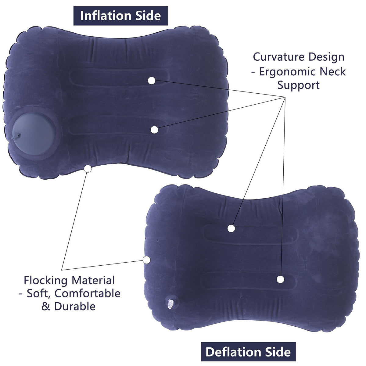 Ultralight Inflatable Camp Pillow