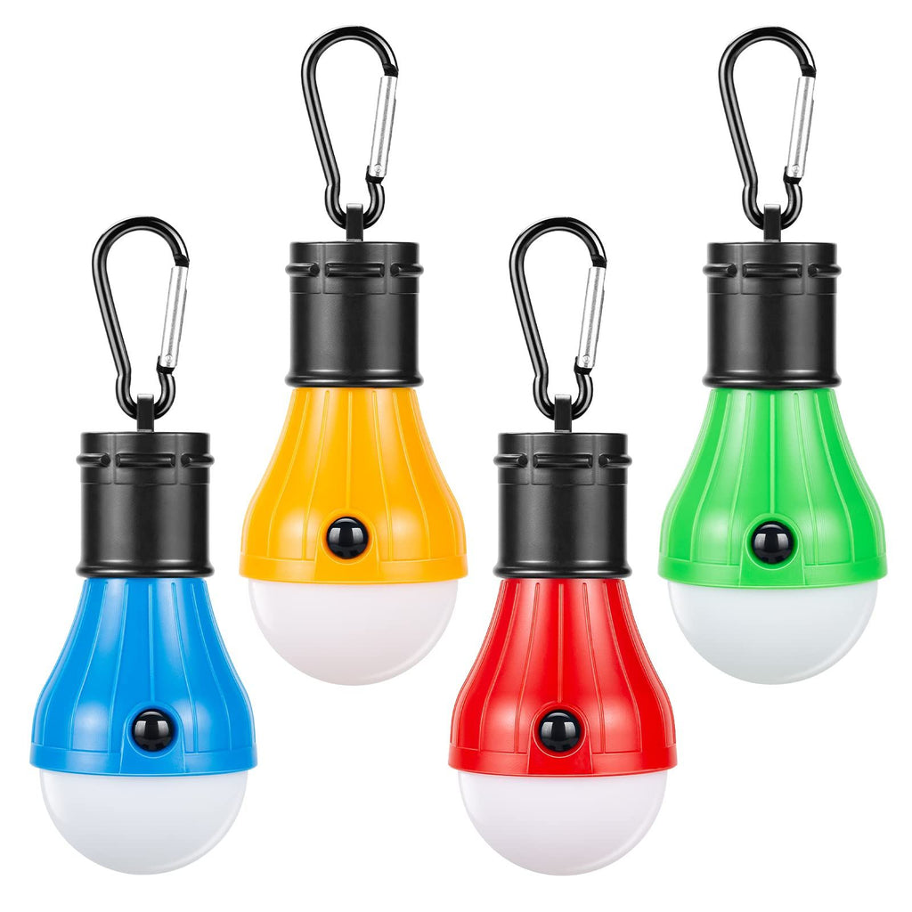 Clip-On LED Tent Lights – 4 Pack