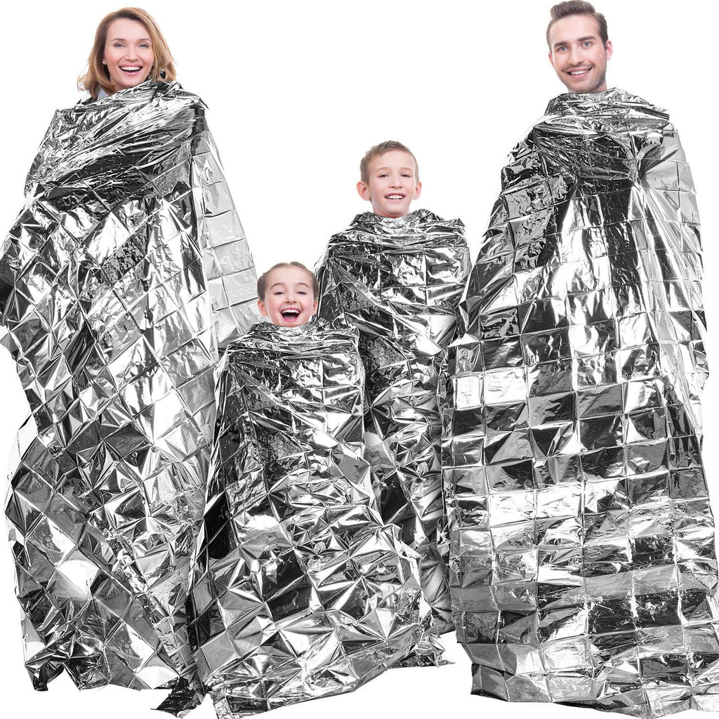 Emergency Space Blankets – 4 Pack