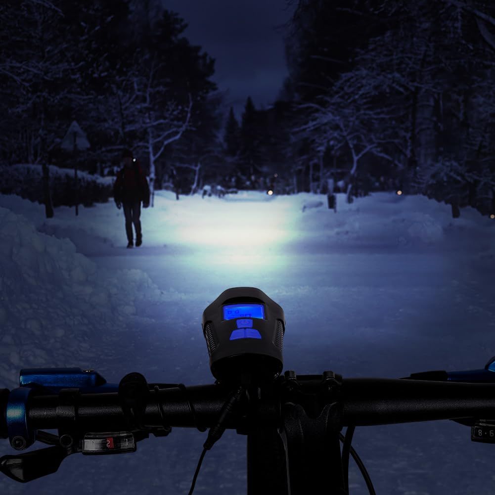 USB Rechargeable Bike Light Set