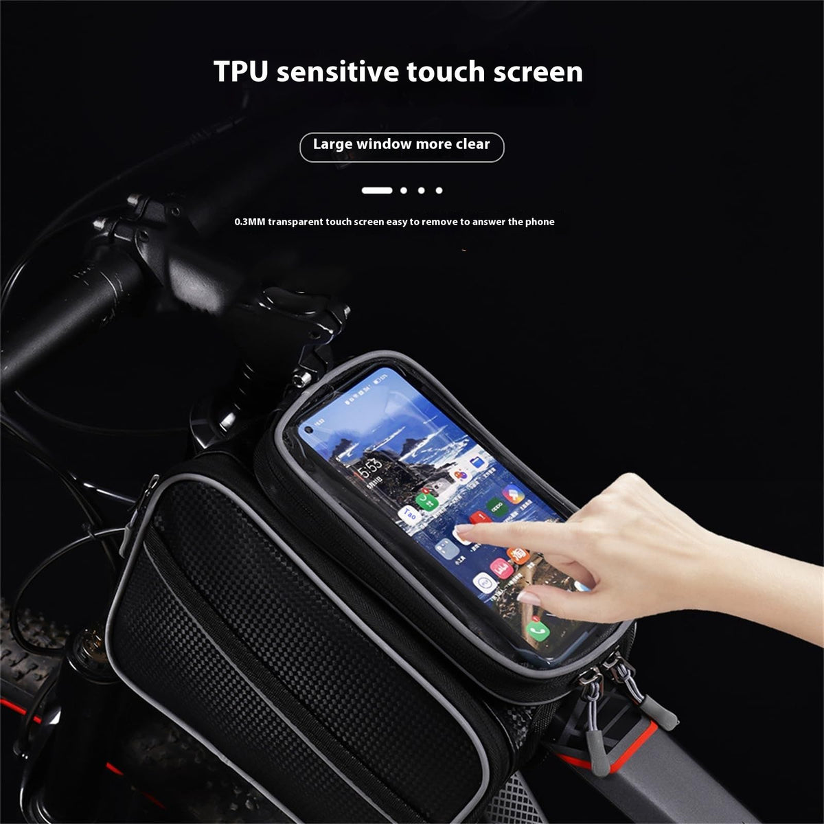 Bike Top Tube Phone Bag
