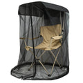 Mosquito Net Cover for Canopy Camp Chair – Black