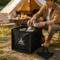 Foldable Camping Storage Bin with Handles