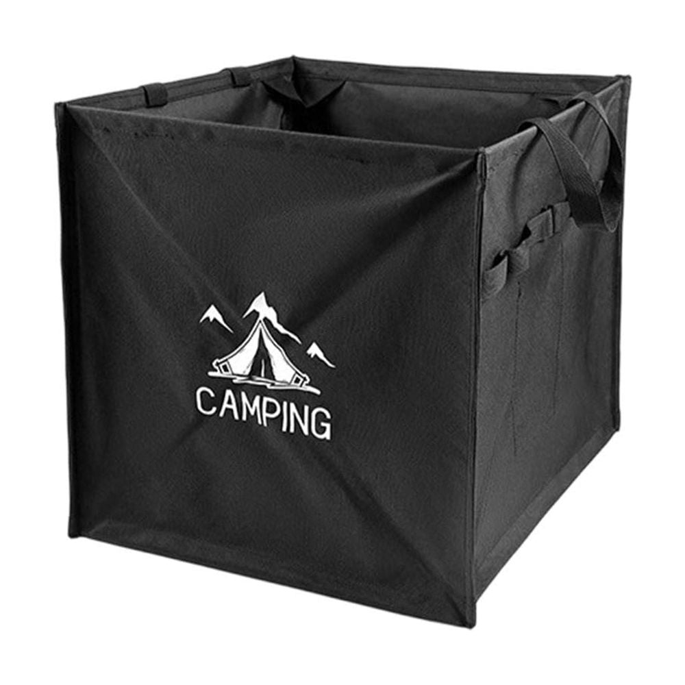 Foldable Camping Storage Bin with Handles
