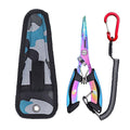 Stainless Steel Fish Lip Gripper Pliers with Lanyard & Sheath