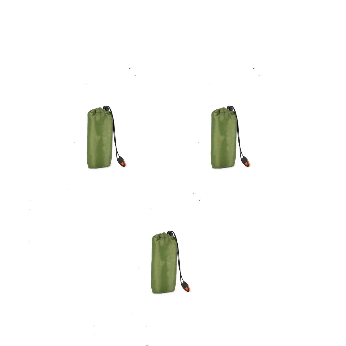 Emergency Thermal Bivvy Bags – 3 Pack with Whistle