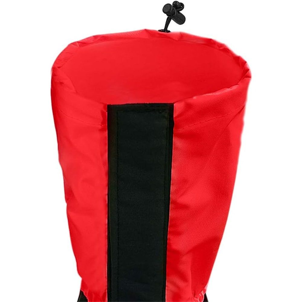 Waterproof Hiking Leg Gaiters – Red