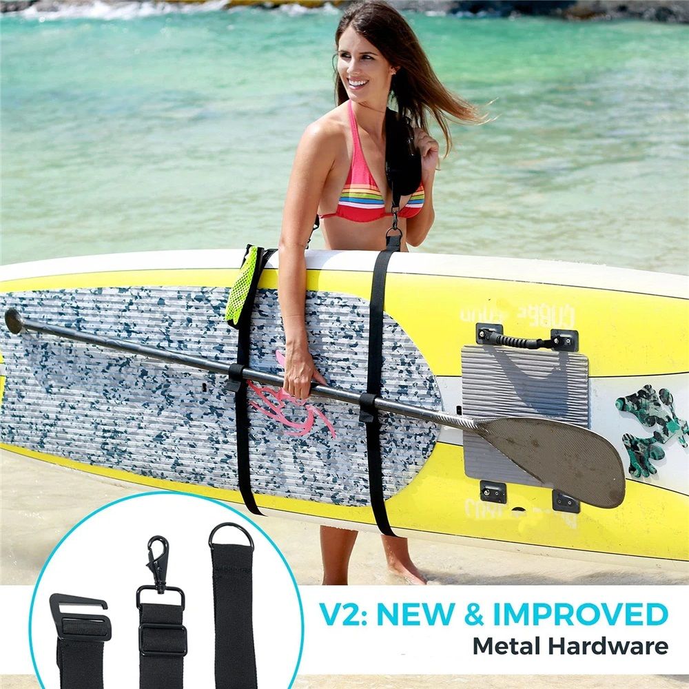 Paddle Board Carry Strap with Cup Sleeve