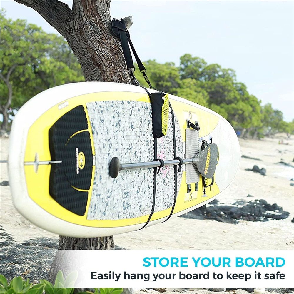 Paddle Board Carry Strap with Cup Sleeve