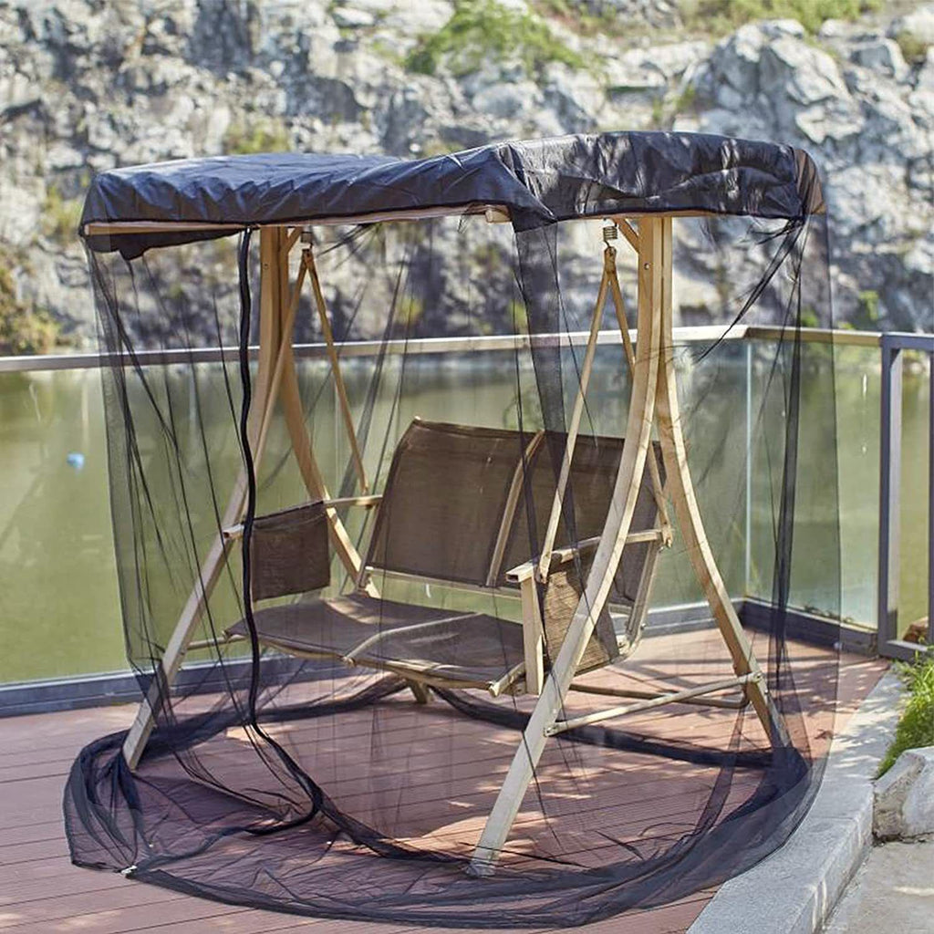 Patio Swing Mosquito Net Cover – 3 Seater