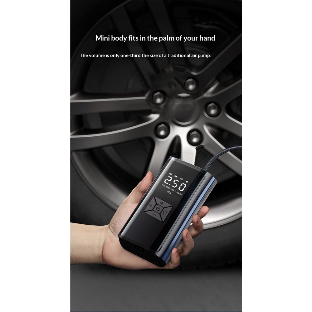Cordless 150PSI Tyre Inflator with Display