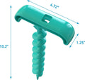 Dog Tie-Out Cable & Ground Stake with Chew Toy
