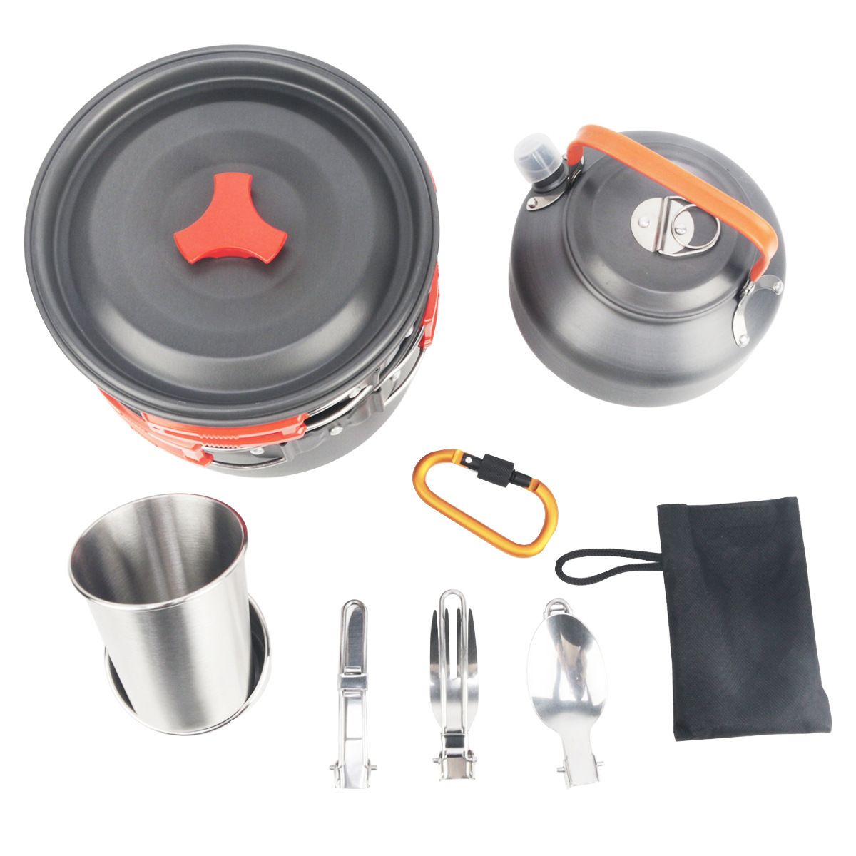 Lightweight Camping Cookware Mess Kit