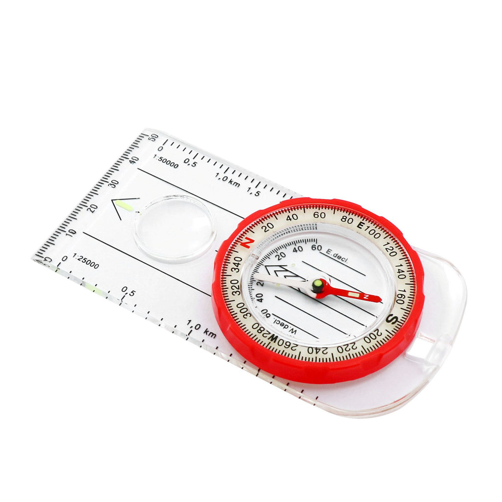 Luminous Baseplate Navigation Compass