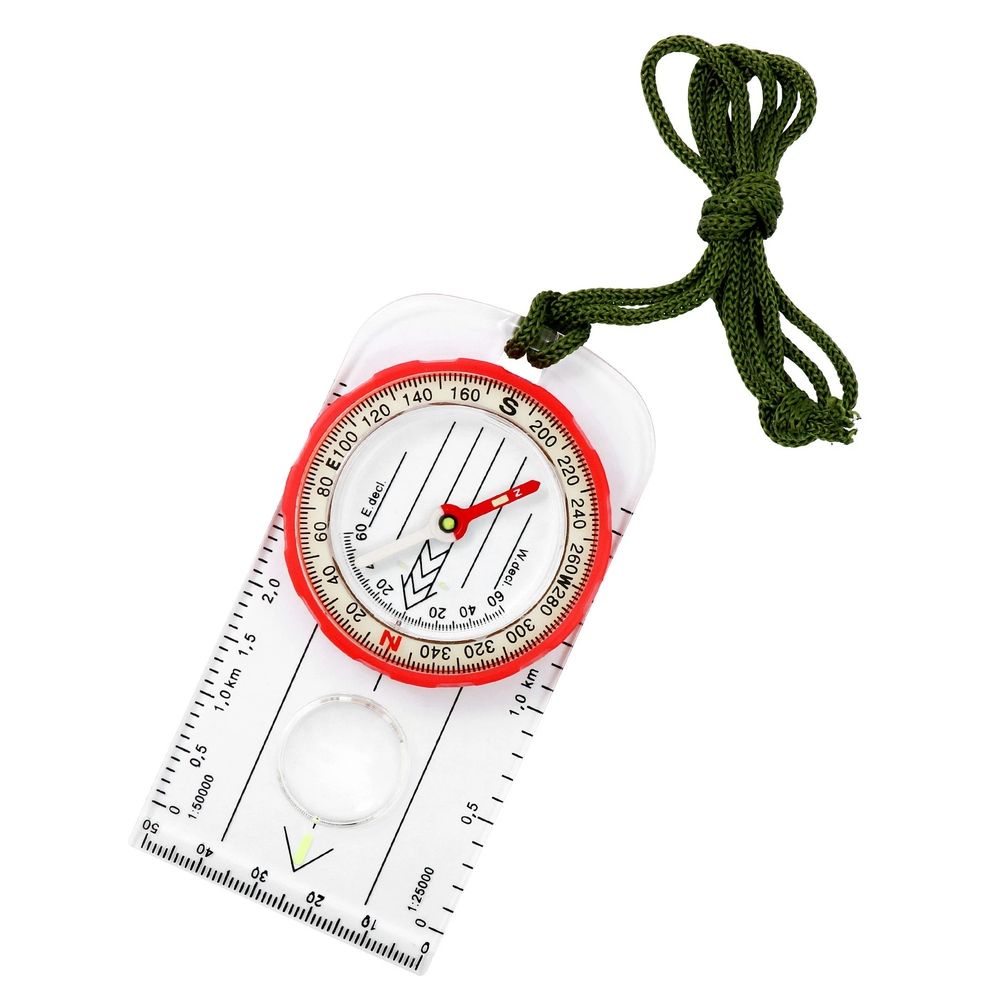 Luminous Baseplate Navigation Compass