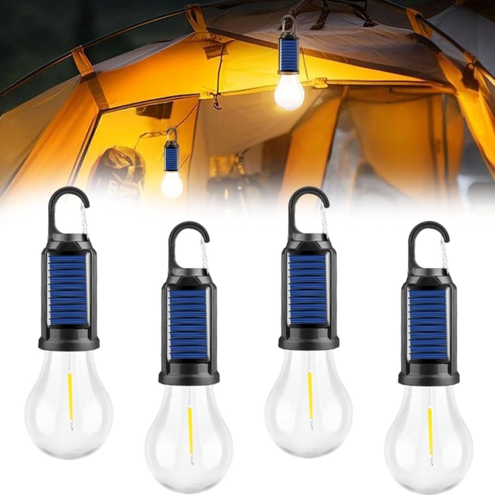 Solar Hanging Camp Lights – 8 Pack