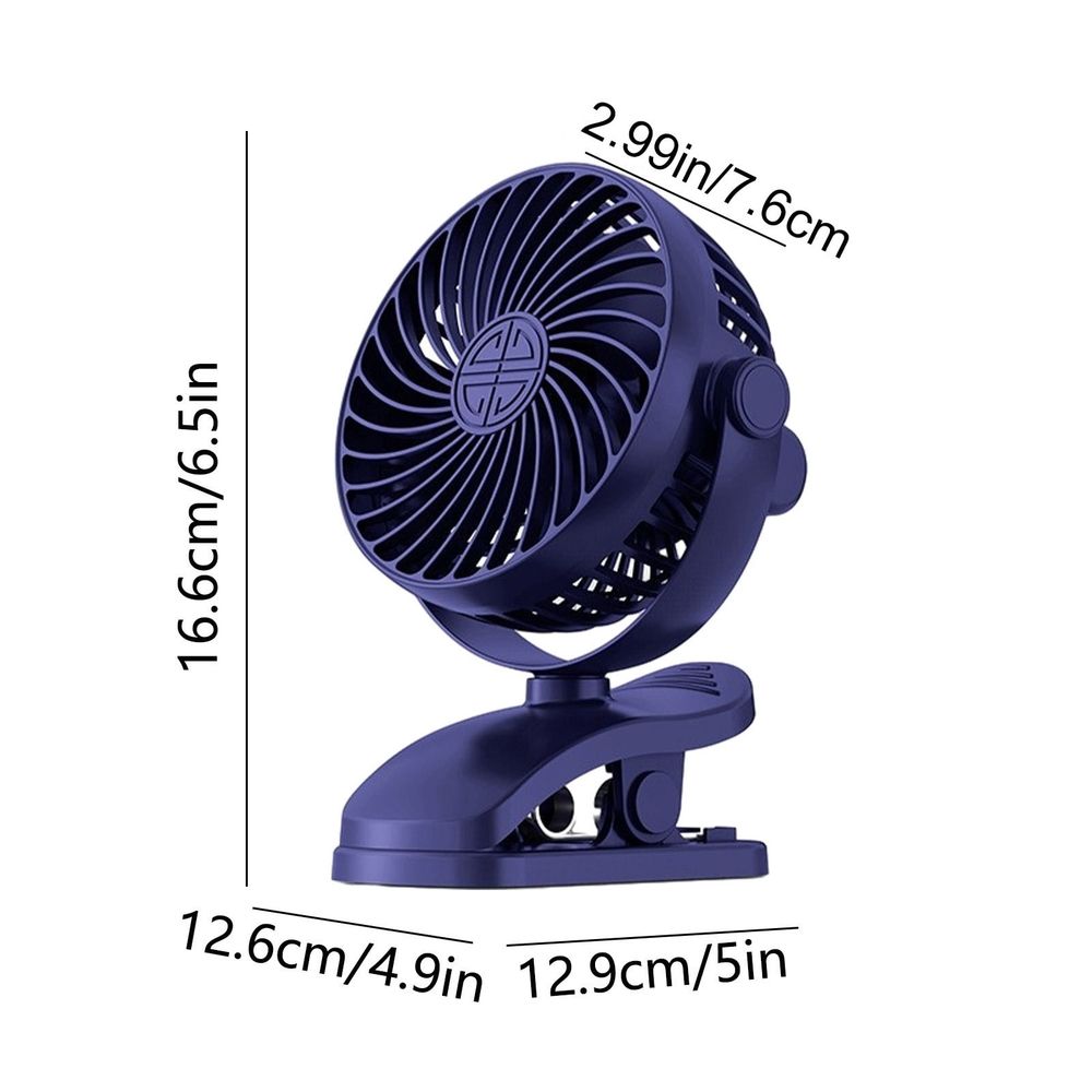 Rechargeable Clip-On Mini Fan