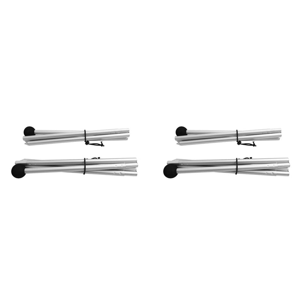Aluminium Tent & Tarp Poles 1.6m – 4 Pack