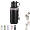 2-in-1 Insulated Flask with Lidded Cup