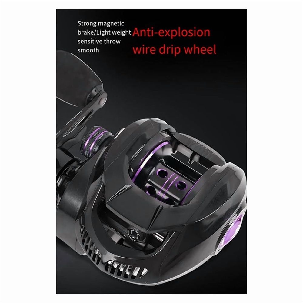 AF2000 Baitcaster Reel with Magnetic Brake